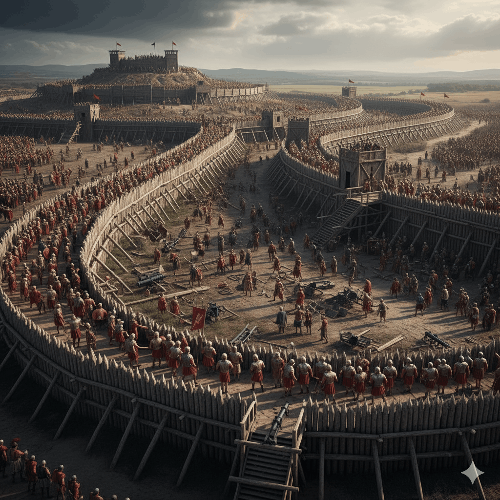 Die Schlacht bei Alesia (52 v. Chr.)