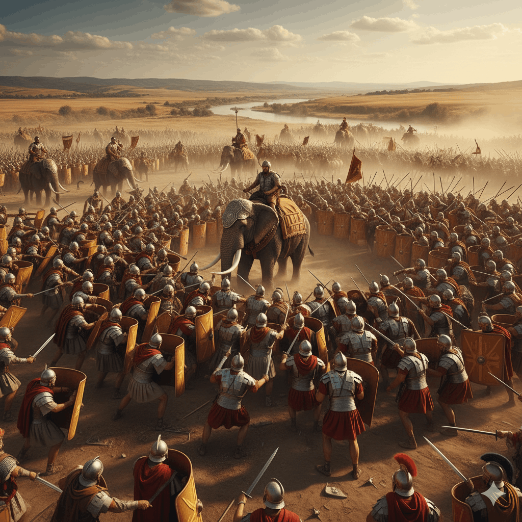 Die Schlacht bei Cannae (216 v. Chr.)